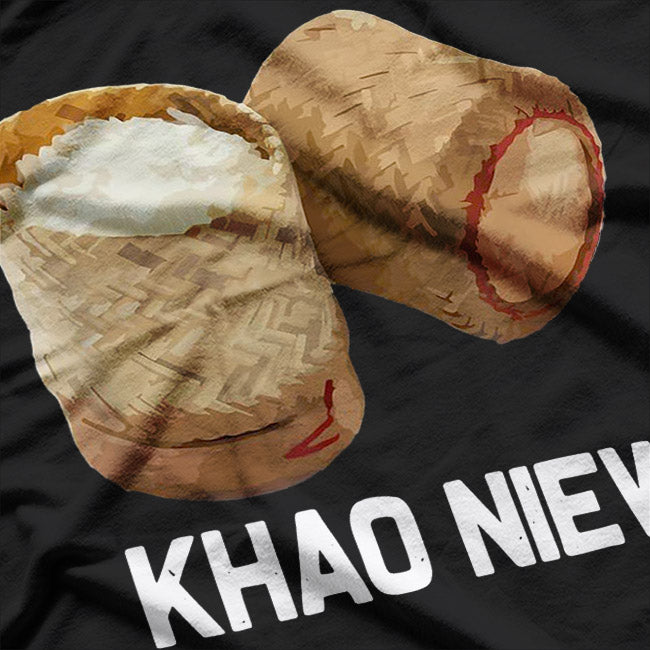 Sticky Rice - Khao Niew: Laos Thai Food Culture T-Shirt