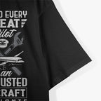 Aviation Pilot Airplane Flying Enthusiast T-Shirt