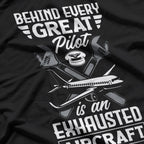 Aviation Pilot Airplane Flying Enthusiast T-Shirt