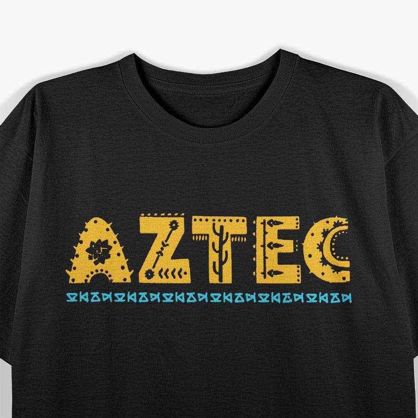Aztec Mexican Pride Ancient Heritage T-Shirt