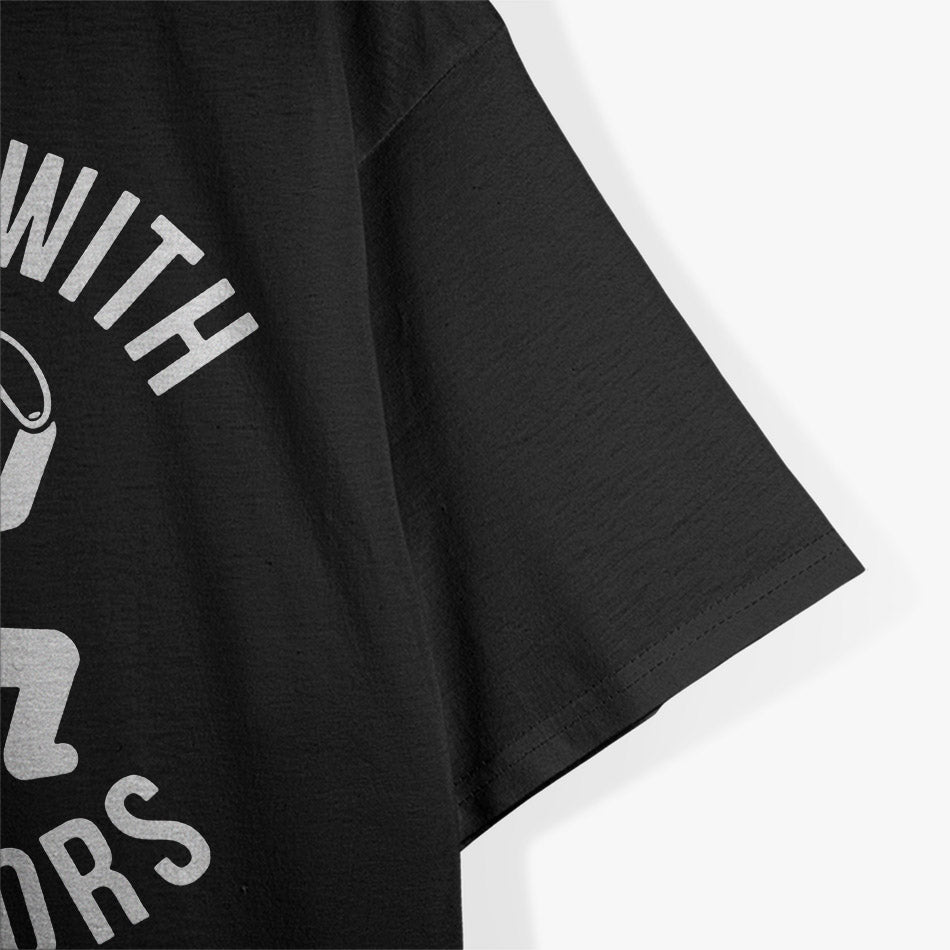 Dark Humor Runs with Scissors Funny Risky T-Shirt