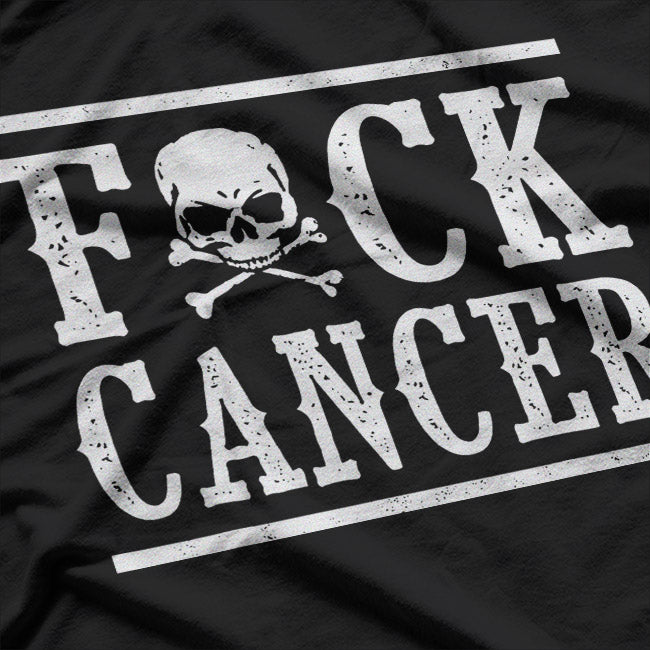 F Cancer: Powerful Fight for a Cure T-Shirt