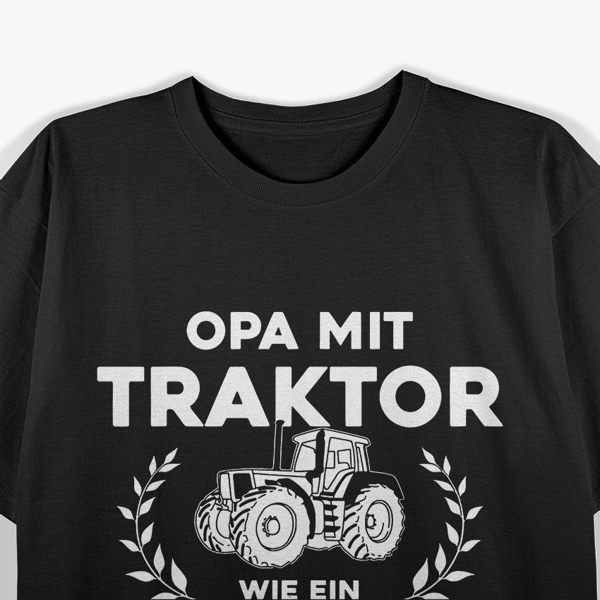 Grandpa with Tractor: Farming Legend T-Shirt