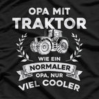 Grandpa with Tractor: Farming Legend T-Shirt