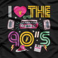 I Love the '90s: Nostalgic Vibes T-Shirt