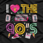 I Love the '90s: Nostalgic Vibes T-Shirt