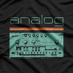 Analog Vintage Synthesizer T-Shirt