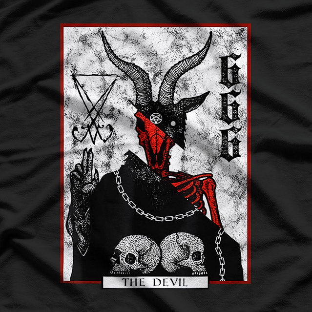 Baphomet 666 Occult Dark Symbolism T-Shirt