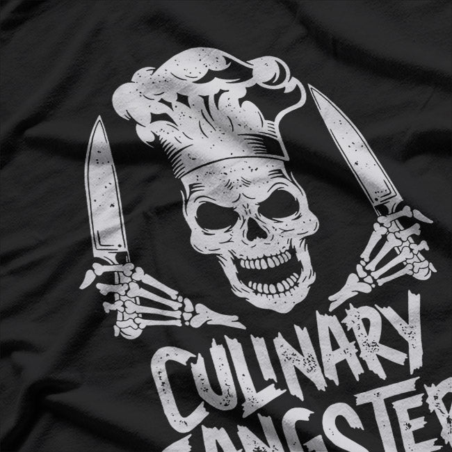 Chef Culinary Gangster Funny Cooking T-Shirt