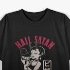 Cute Devil Girl: Hail Satan in Style T-Shirt