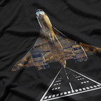 Dark Concorde – Legendary Supersonic Jet T-Shirt