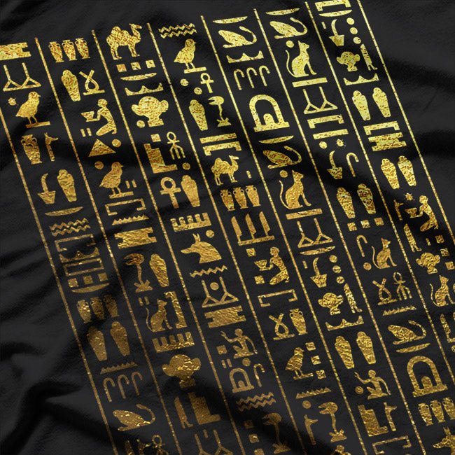 Egyptian Hieroglyphics T-Shirt
