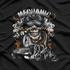 Mechanic Skull – Fix My Car Auto Repair Garage T-Shirt