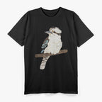 Kookaburra Australian Native Bird Graphic  Wildlife Nature Lover T-Shirt