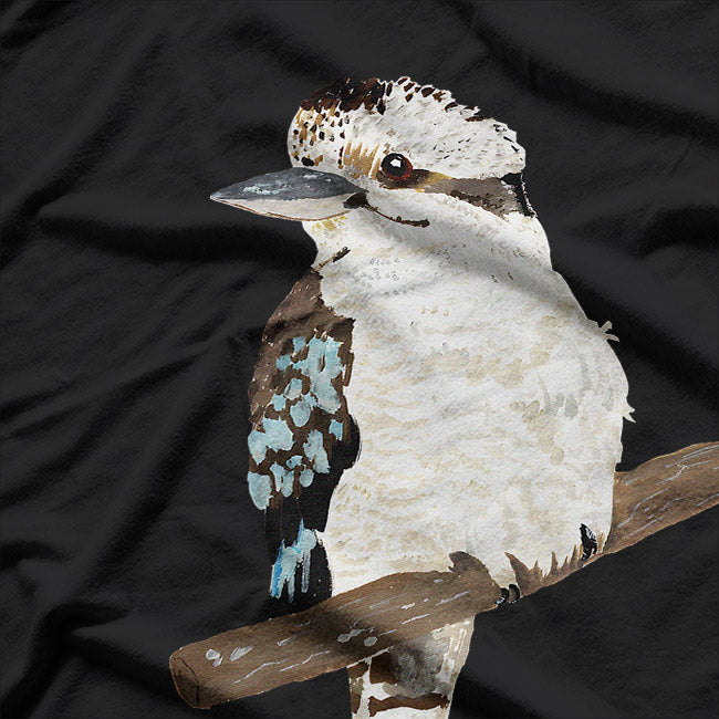Kookaburra Australian Native Bird Graphic  Wildlife Nature Lover T-Shirt
