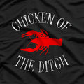 Chicken Of The Ditch Funny Crawfish T-Shirt