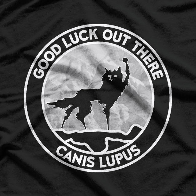 Fox & Wolf: Canis Lupus Wilderness T-Shirt