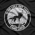 Fox & Wolf: Canis Lupus Wilderness T-Shirt
