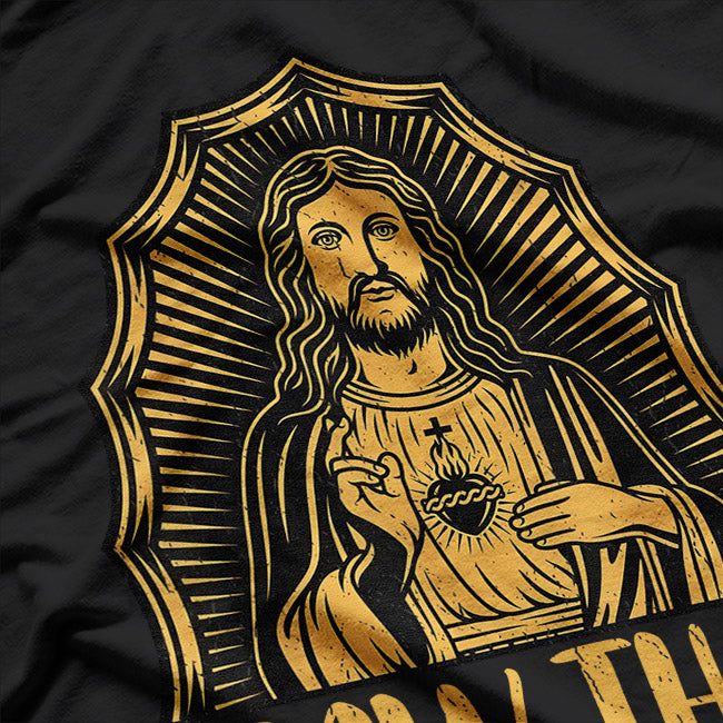 Funny Jesus ‘I Saw That’ Christian Religious Humor Meme T-Shirt