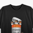 Happy Pills Rough Collie - Funny Dog Lover T-Shirt