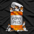 Happy Pills Rough Collie - Funny Dog Lover T-Shirt