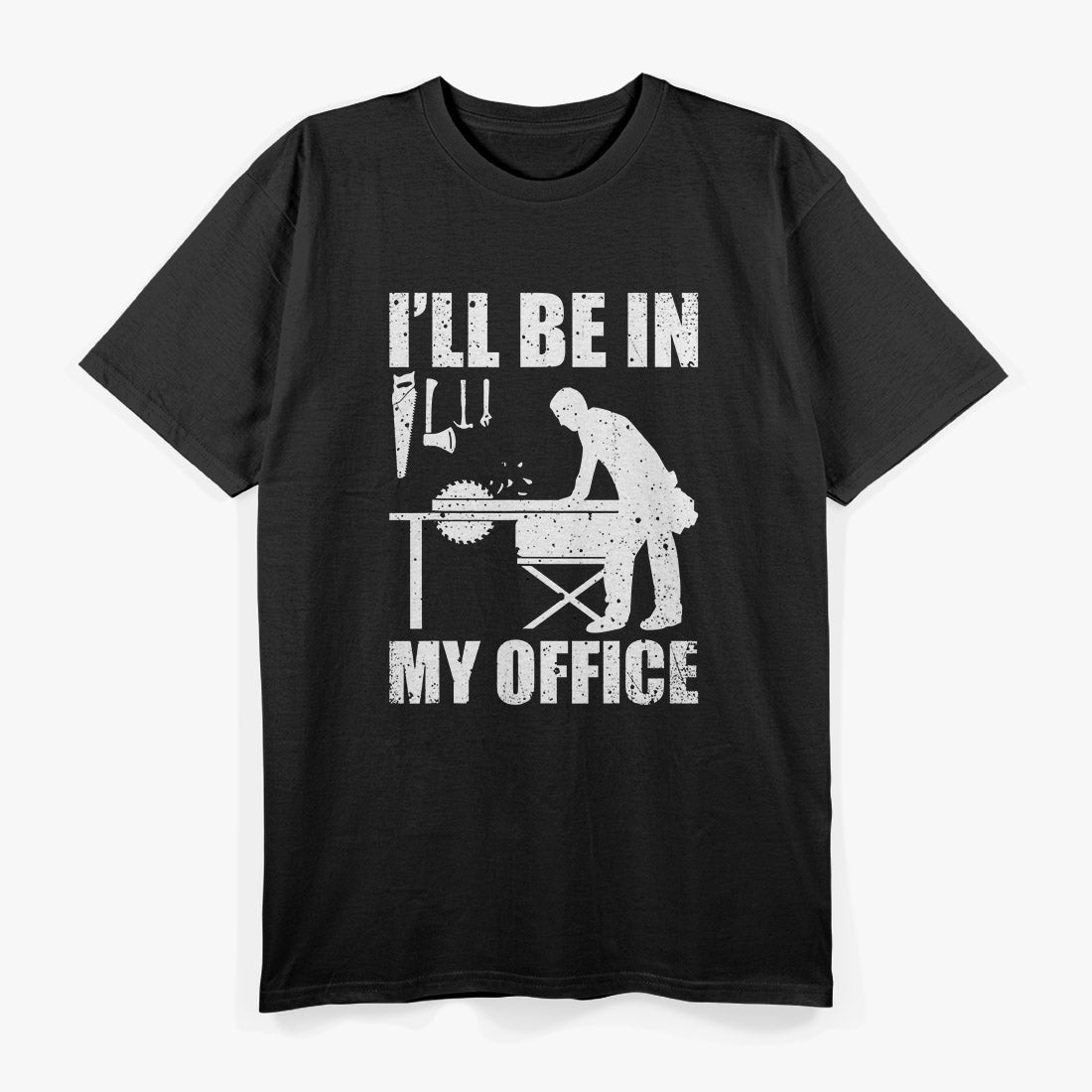 Mens Funny Woodworking – Carpenter Carpentry Woodworker T-Shirt