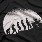 Drummer Evolution: From Beats to Beasts T-Shirt