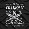 Cancer Survivor Strong – Veteran Chemotherapy Warrior Fighter T-Shirt