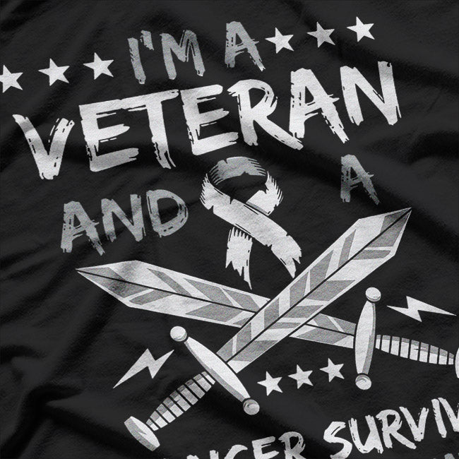Cancer Survivor Strong – Veteran Chemotherapy Warrior Fighter T-Shirt