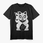 Heavy Metals Lucky Cat - Funny Cat Lover Rock Music T-Shirt