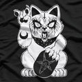 Heavy Metals Lucky Cat - Funny Cat Lover Rock Music T-Shirt