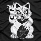 Heavy Metals Lucky Cat - Funny Cat Lover Rock Music T-Shirt