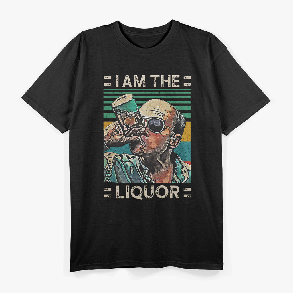 Liquor Lover  Funny Drinking Humor Graphic T-Shirt