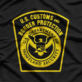 US Border Patrol Seal Law Enforcement Security T-Shirt