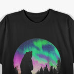 Alaska Northern Lights Adventure – Cool Wilderness Outdoor Travel T-Shirt