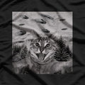 UFO Cat Funny Alien Abduction T-Shirt