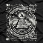All Seeing Eye Illuminati Inspired Mystical Symbol T-Shirt
