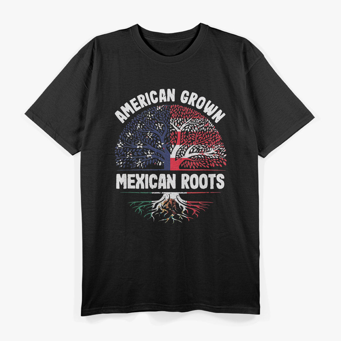 American Grown Mexican Roots T-Shirt