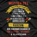 Anlagenmechaniker – Gas Wasser Installateur Sanitär Klempner T-Shirt