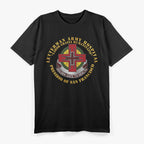 Army Medical Center Military Style Letterman Graphic T-Shirt