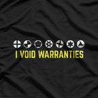 Auto Mechanic: I Void Warranties T-Shirt