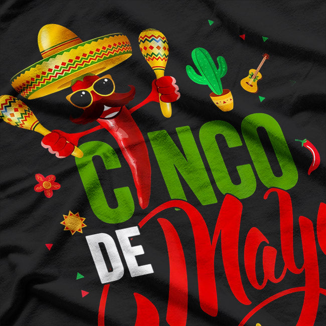 Cinco De Mayo, Mexican Fiesta 5 De Mayo T-Shirt