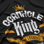 Cornhole King Has Arrived Funny Toss Game Player T-Shirt