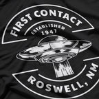 Roswell UFO Alien Conspiracy Theory Quote Spaceship Cras T-Shirt