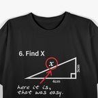 Slushy Noobz Find X – Funny Math Meme Hamzah Parody Love T-Shirt