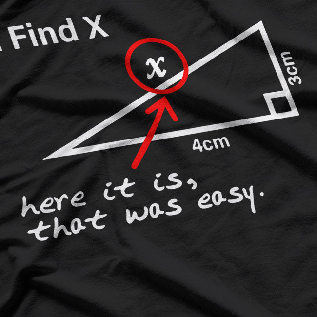 Slushy Noobz Find X – Funny Math Meme Hamzah Parody Love T-Shirt