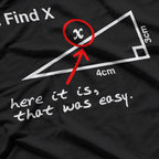 Slushy Noobz Find X – Funny Math Meme Hamzah Parody Love T-Shirt