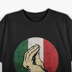Creative Italian Gestures Funny Hand Sign Language T-Shirt