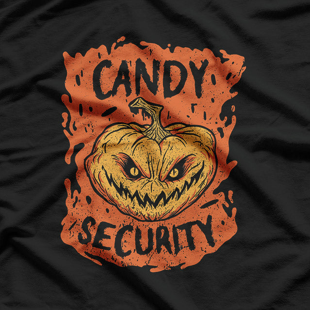 Candy Security – Funny Halloween Trick or Treat Guard Costume T-Shirt