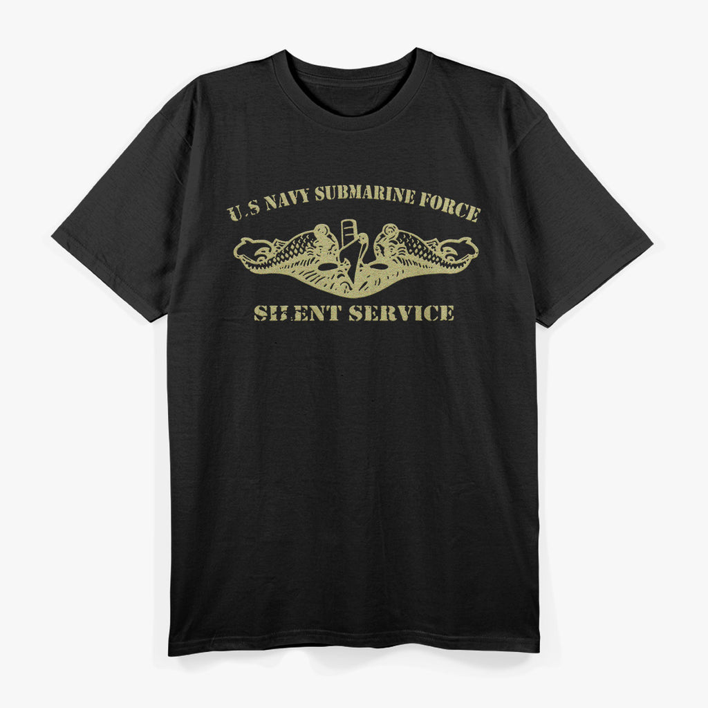 Dark U.S. Navy Submarine Veteran – Silent Service T-Shirt